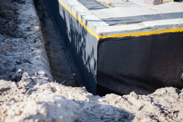 Residential Interior Drainage System in Johnson City, KS