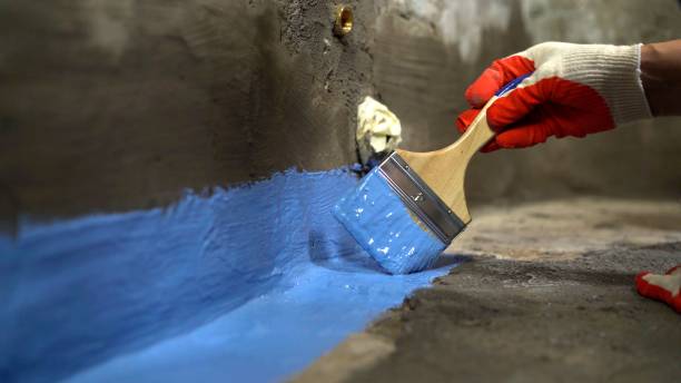 Commercial Interior Drainage System in Johnson City, KS
