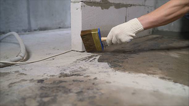 SJ Waterproofing Pros Interior Drainage System coverage map for Johnson City, KS and surrounding area